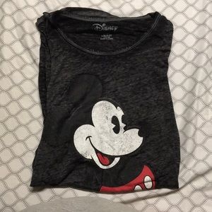 Mickey Mouse Crop-Sleeve T-Shirt Dress